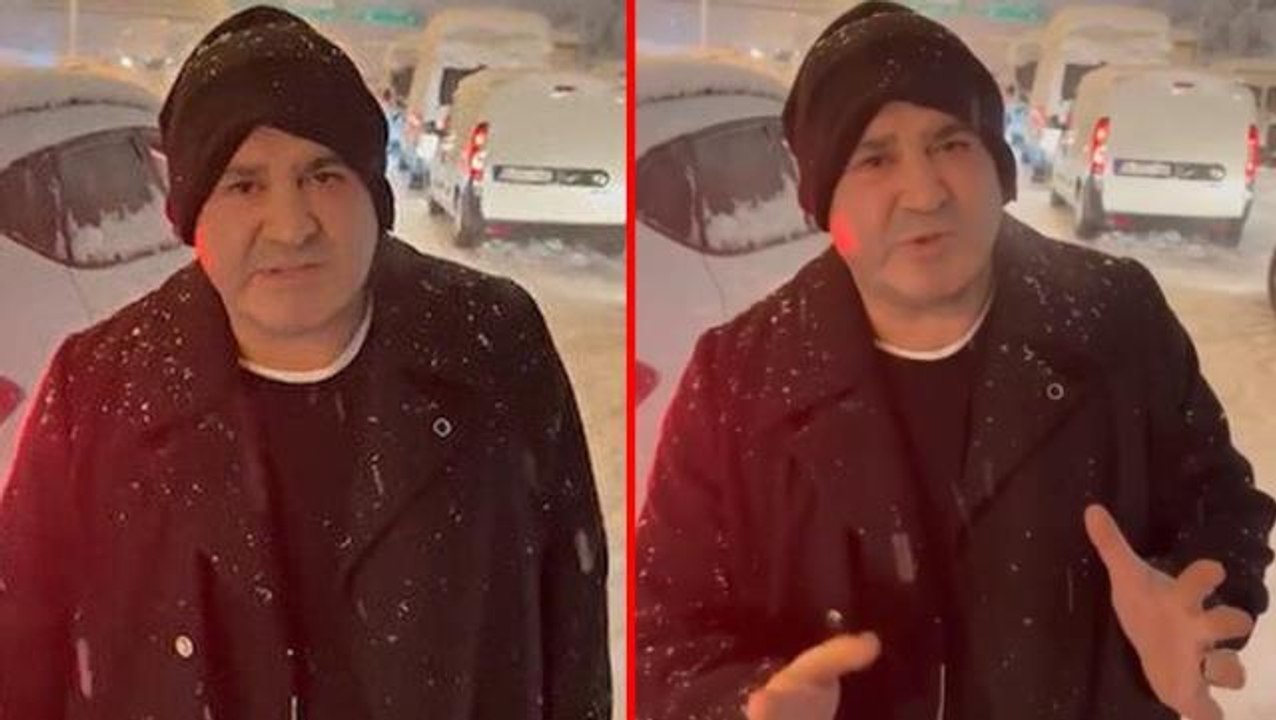 Trafikte mahsur kalan Şafak Sezer: 21 saattir y...