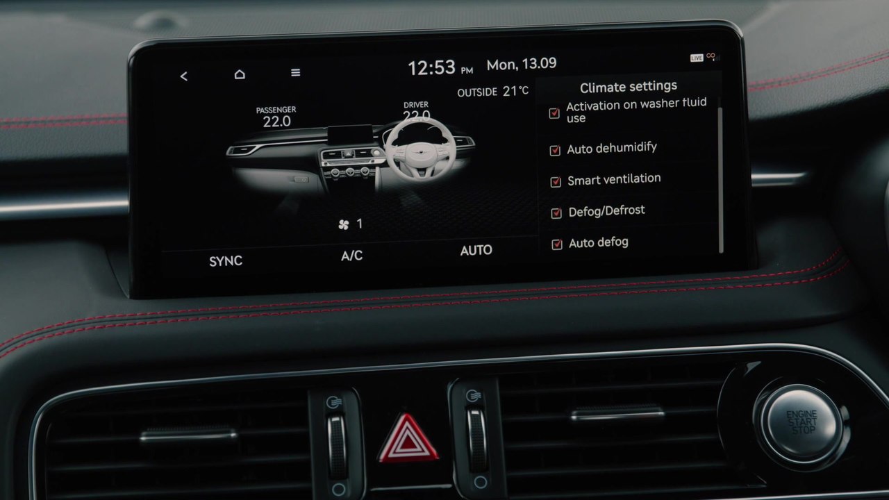 Der neue Genesis G70 - Progressive Spitzentechnologie