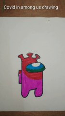 How to draw Covid in Among us