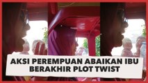 Awalnya Bikin Emosi, Aksi Perempuan Abaikan Ibu dan Anak Ini Berakhir Plot Twist