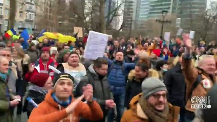 Başkent Brüksel'i birbirine kattılar