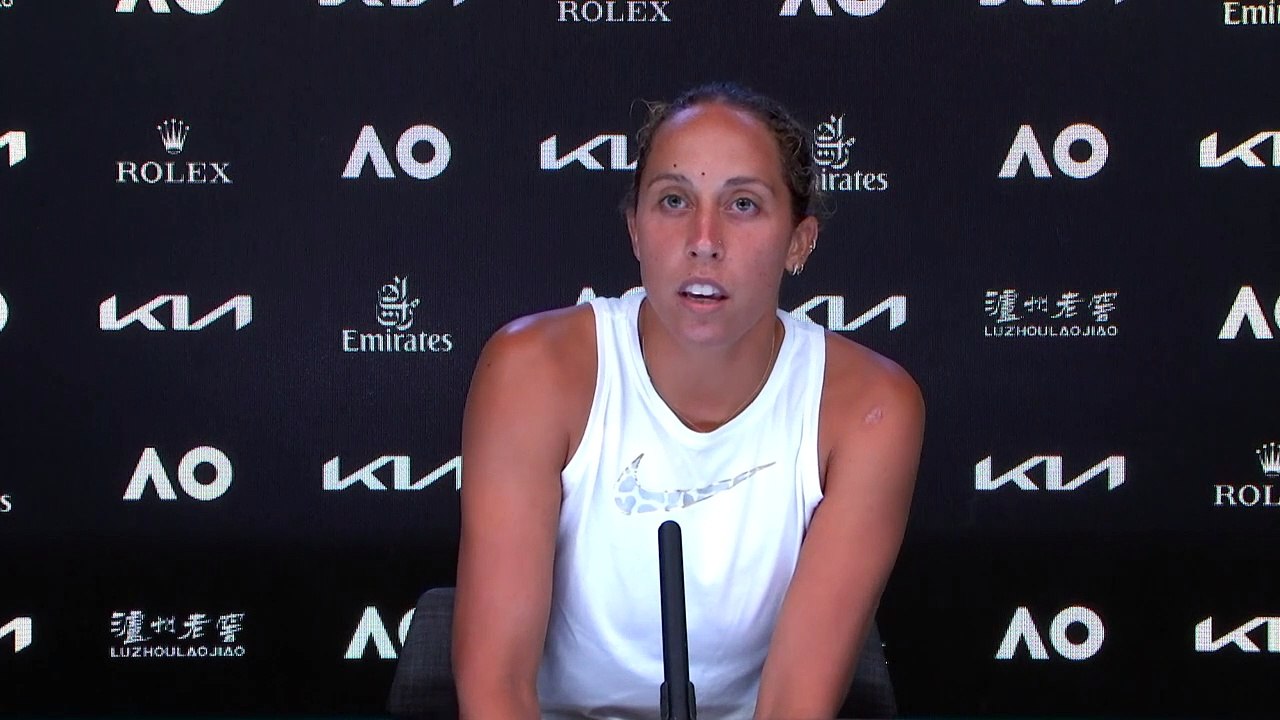 Open d'Australie 2022 -  Madison Keys, for the 5th time in her career in the semis of a Grand Slam: "It means a lot to me"