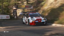 Sébastien Ogier outgunned arch-rival Sébastien Loeb in a spectacular opening night of the FIA World Rally Championship 2022