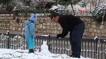 Antalya'ya 29 yıl sonra kar yağdı