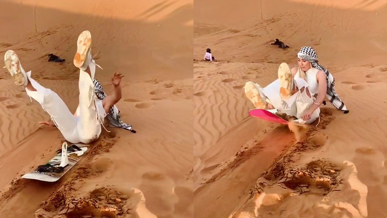 This is why wearing ALL WHITE on a desert trip is a BAD IDEA | Desert Safari Fail