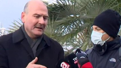 İncelemelerde bulunan Süleyman Soylu İstanbul'da karşılaştığı manzarayı anlattı: 12 km yürüdüm, o tabloyu görmek istedim