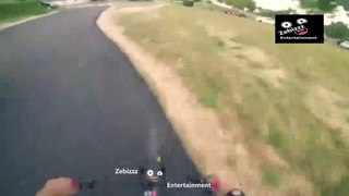 incredible bicycle stunt
