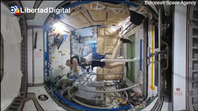 Así se mantienen en forma los astronautas en el espacio