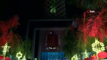 Kahire Kulesi, Pekin Olimpiyatları'na destek için ışıklandırıldı