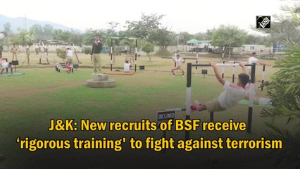 J&K: New recruits of BSF receive ‘rigorous training' to fight against terrorism