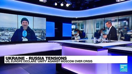 US, Europe declare 'unity' against Moscow over Ukraine crisis