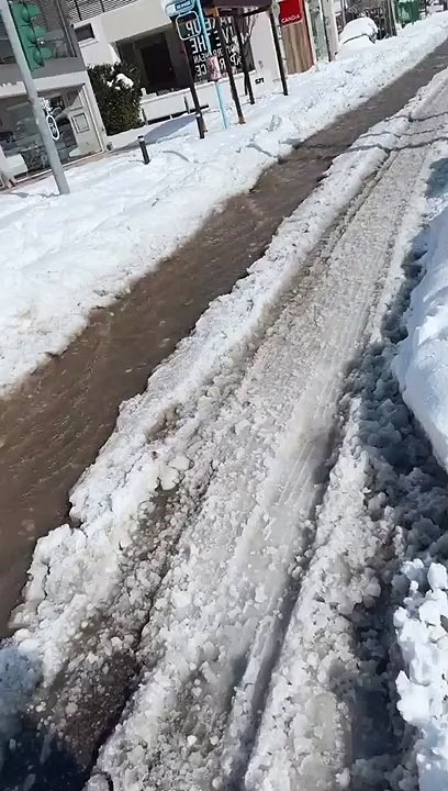 Κακοκαιρία Ελπίδα: Σισσύ Χρηστίδου: Οι συγκλονιστικές εικόνες από την Πεντέλη μετά την σφοδρή χιονόπτωση