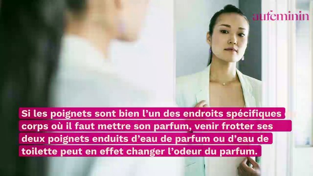Ce geste à ne surtout pas faire quand on met du parfum
