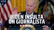 Joe Biden insulta un giornalista a microfono acceso: “Figlio di pu***na”