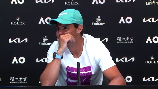 Open d'Australie 2022 - Rafael Nadal : I think Denis Shapovalov is wrong... I like him a lot, he's a good guy with a lot of talent to win several Grand Slams