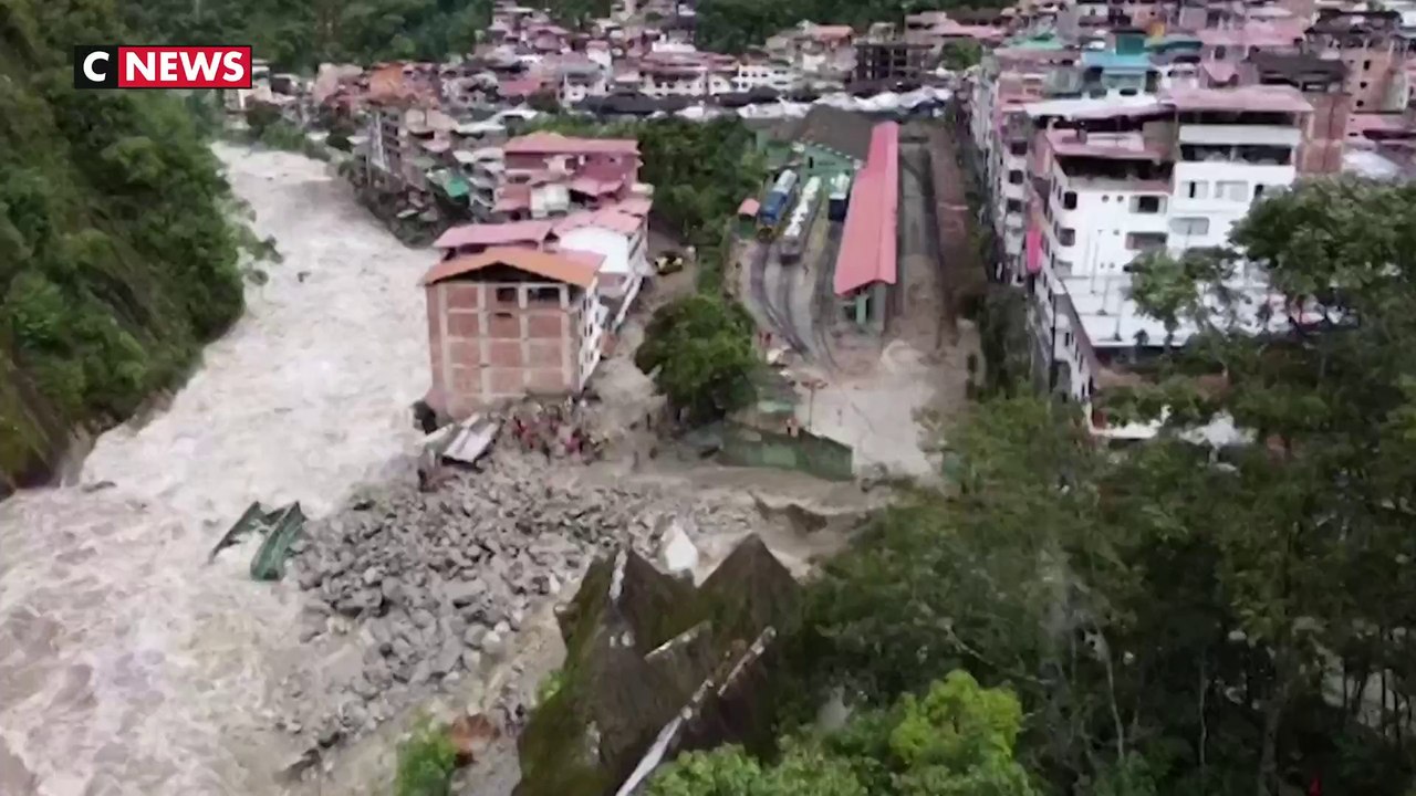 Pérou : 900 personnes évacuées du Machu Picchu après des inondations
