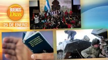 En Vivo | Noticias del Martes 25 de Enero - Crece la tensión en Ucrania - Análisis sobre Venezuela - Buenos Días