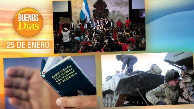 En Vivo | Noticias del Martes 25 de Enero - Crece la tensión en Ucrania - Análisis sobre Venezuela - Buenos Días