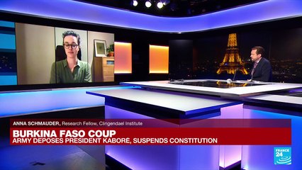Coup in Burkina Faso: 'The military takeover is likely well welcomed'