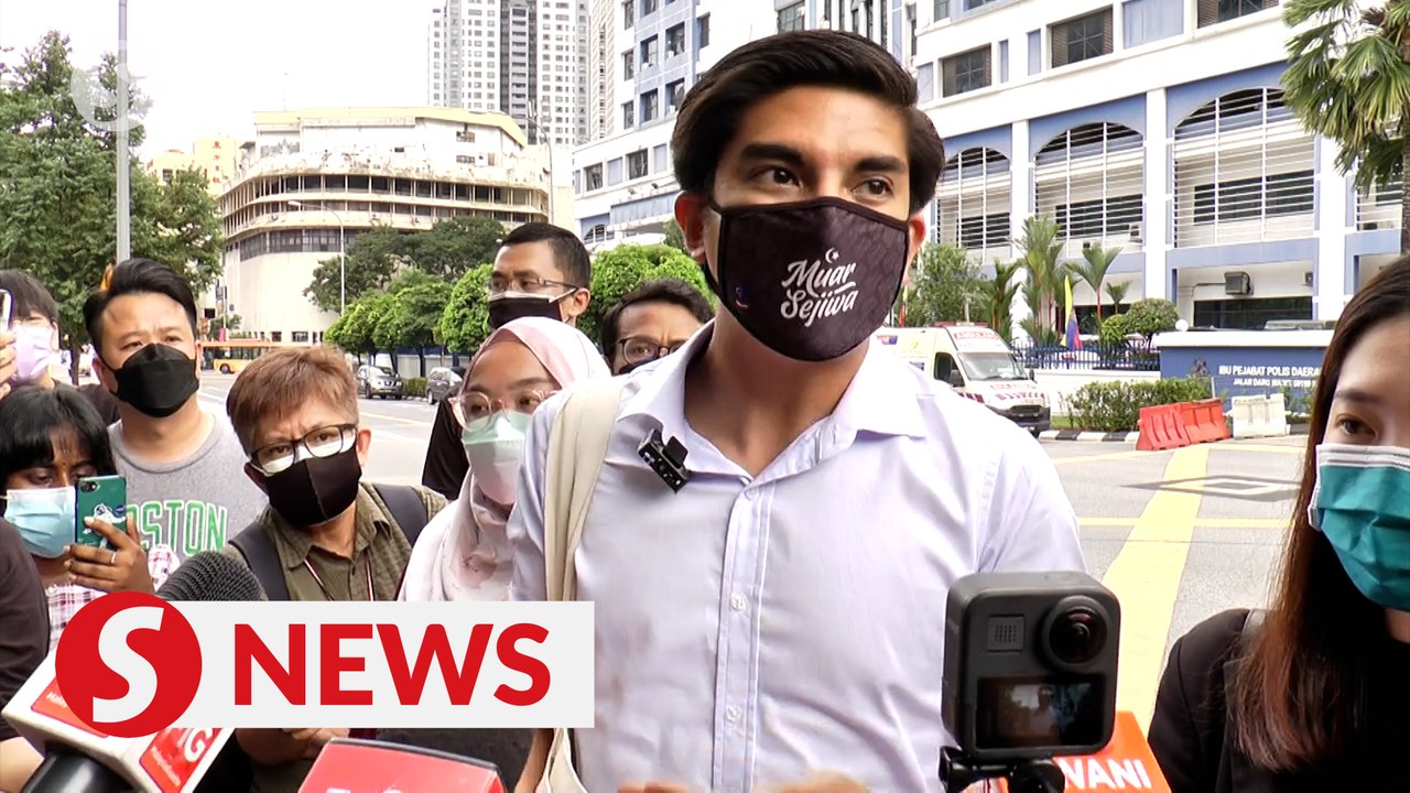 Syed Saddiq, Muda sec-gen give statements over gathering, submission of climate change memorandum