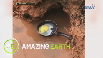 Amazing Earth: Nag-Aso boiling lake in Albay
