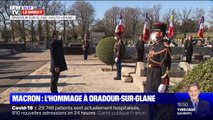 En visite en Haute-Vienne, Emmanuel Macron rend hommage aux victimes du massacre d'Oradour-sur-Glane