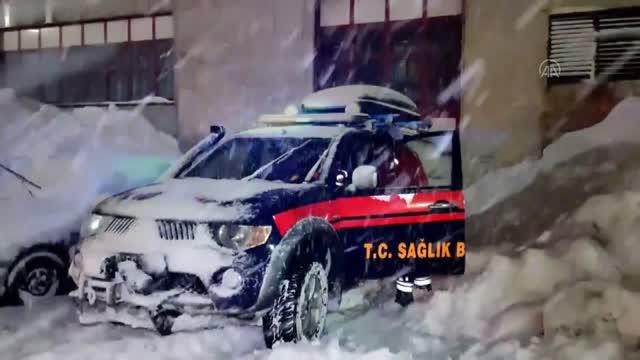 ZONGULDAK - Köyde mahsur kalan hastanın yardımına UMKE ekipleri yetişti