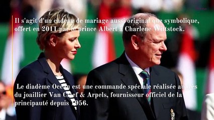 Princesse Charlene : sublime sirène avec sa tiare en diamants pour ses 44 ans… Le secret de ce bijou offert par le prince Albert