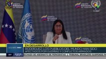 Delcy Rodríguez: Venezuela pudo cuidarse gracias a su sistema público