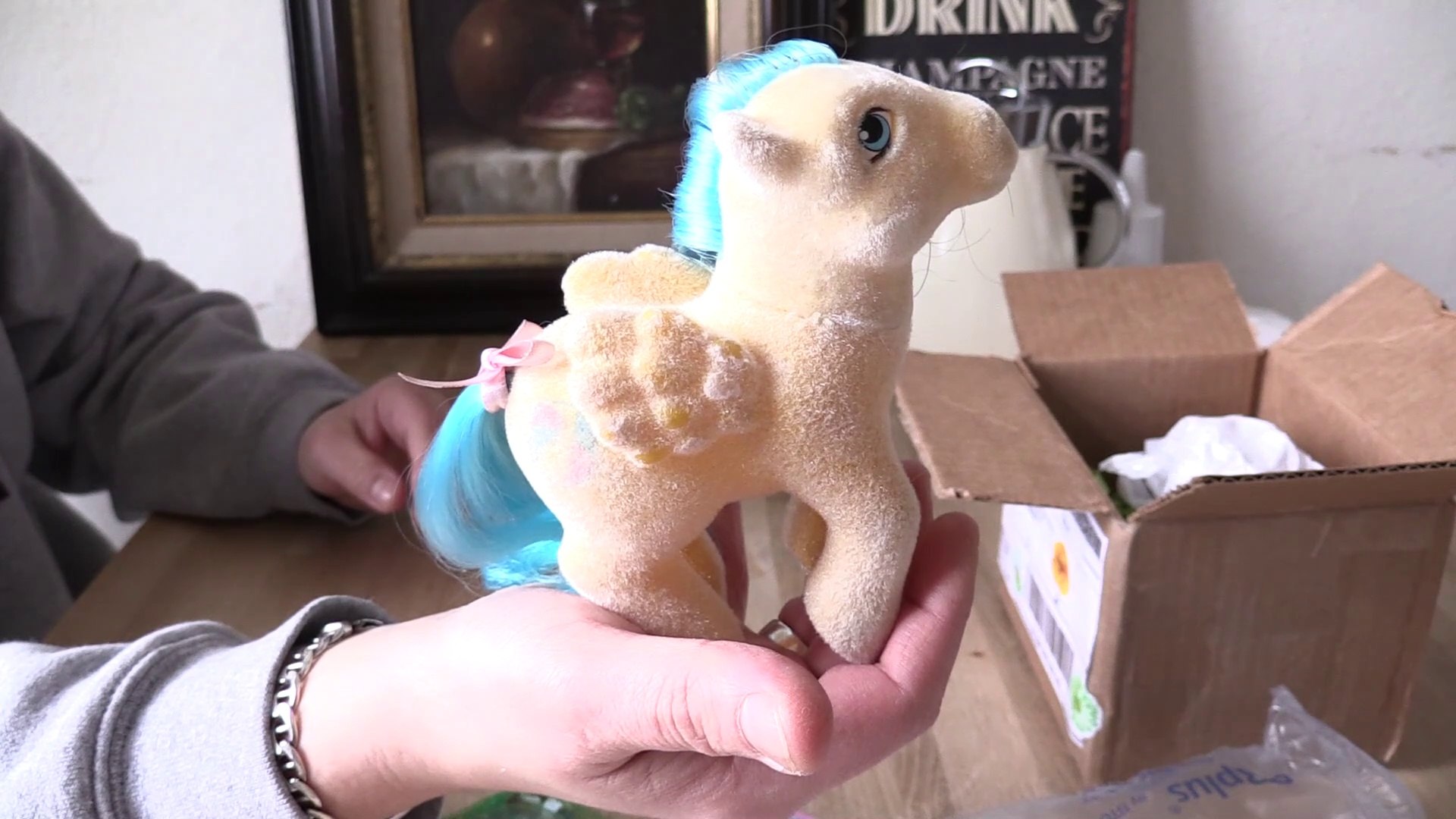 MY LITTLE PONY-UNBOXING PONY POST SO SOFT BOUNCY