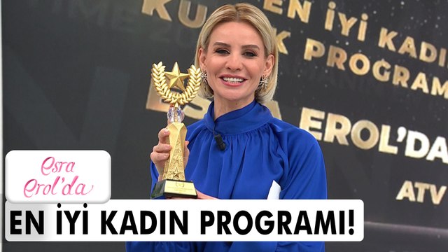 Esra Erol'da programına bir ödül daha! - Esra Erol'da 25 Ocak 2022