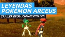 Leyendas Pokémon Arceus - Evoluciones finales de Hisui