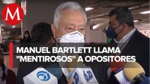 “Mentirosos y malísimos”, opositores a reforma eléctrica: Manuel Bartlett