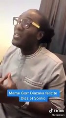 Mame Gor Diazaka félicite Ousmane Sonko: " c'est un guerrier, il est..."