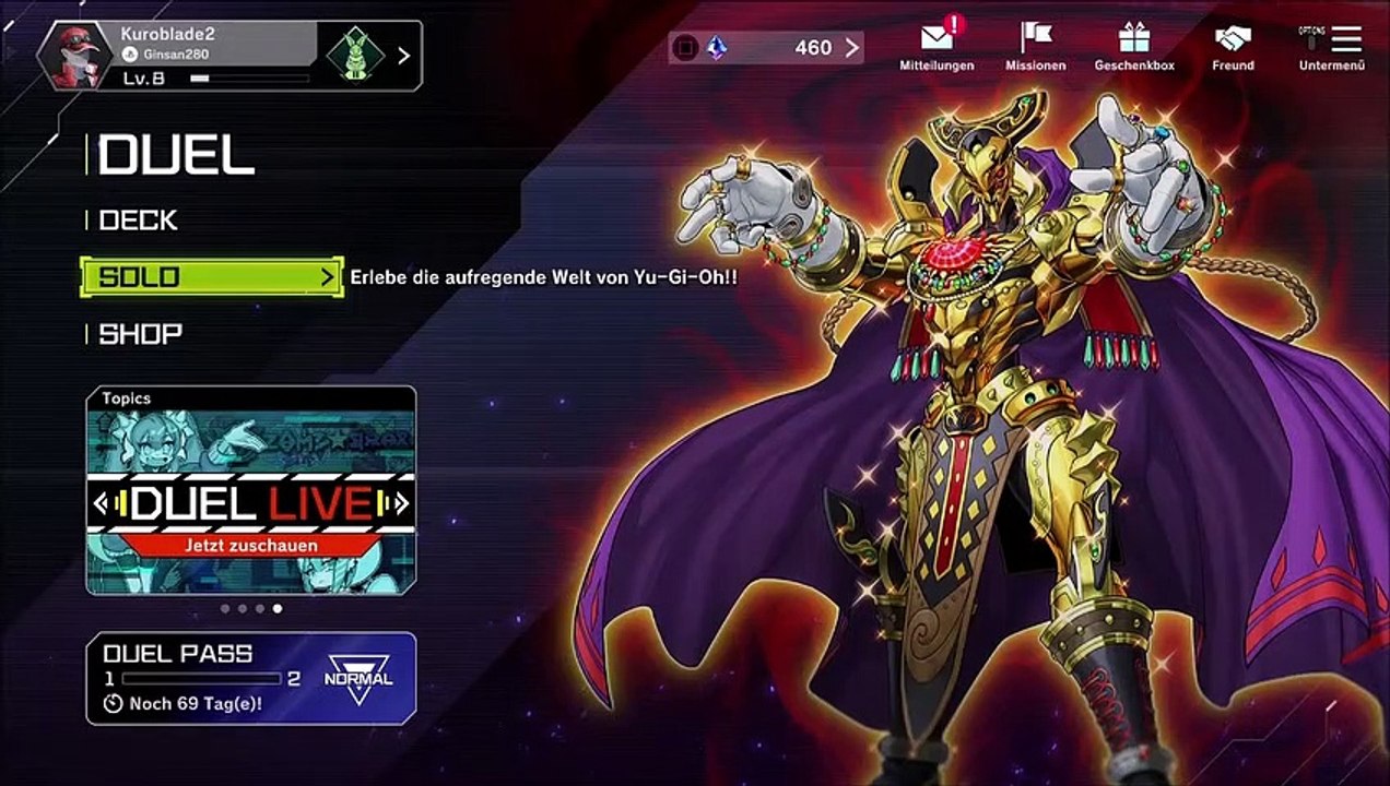 Yugioh Master Duel 2 Die Krieger der Sechs Elementarherrscher  Ruin und Demise