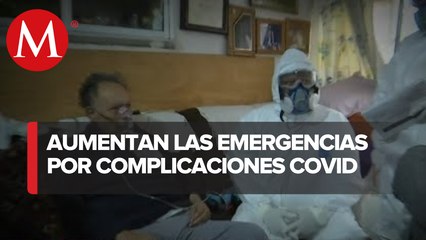 Aumentan traslados de emergencia por covid-19