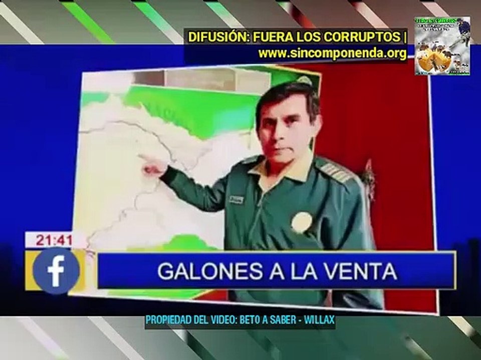 LA VENTA DE GALONES POLICIALES
