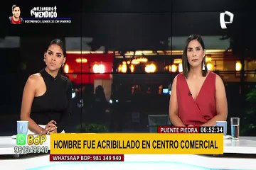 Acribillan de siete balazos a hombre cuando cenaba en pollería de Puente Piedra