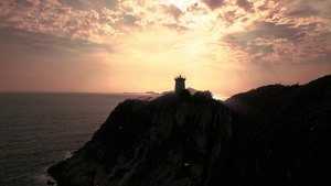 Lighthouse Video During Sunrise