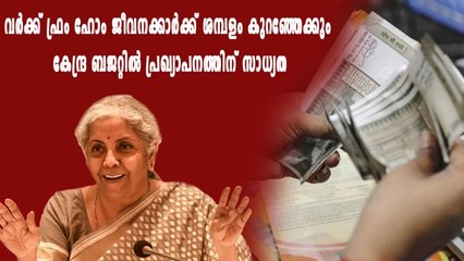 വർക്ക്‌ ഫ്രം ഹോം ജീവനക്കാർക്ക് ശമ്പളം കുറയുമോ, പ്രഖ്യപനം ബജറ്റിൽ