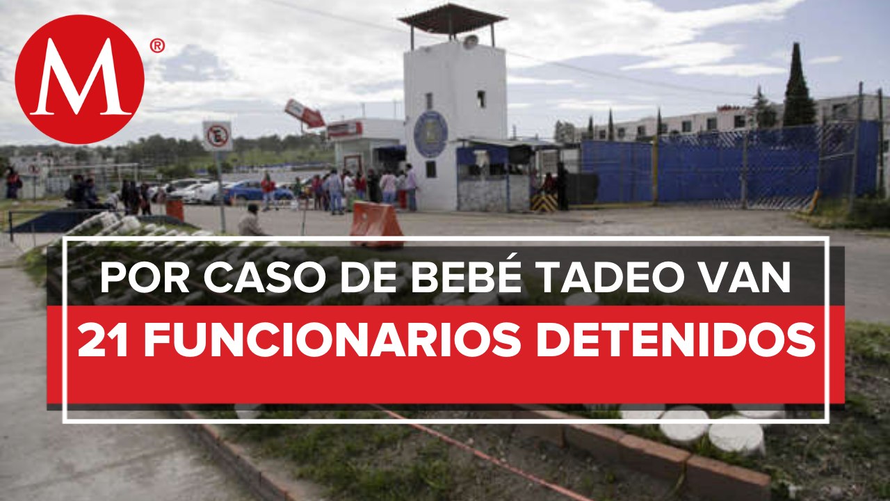 Sube a 21 los funcionarios de Puebla detenidos por bebé hallado en San Miguel
