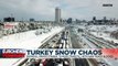 'Exceptional conditions': Heavy snowfall cancels flights at major airports in Greece and Turkey