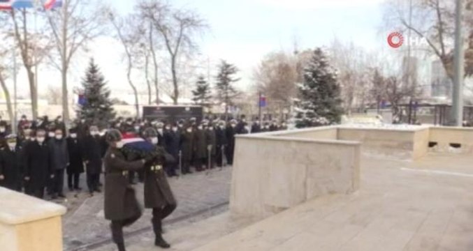 MSB: 1'inci Türk Tugayı için Kore'de Savaşan Türkler Anıtı'nda anma töreni düzenlendi