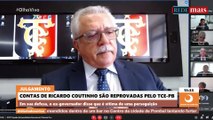 Contas de 2018 do ex-governador Ricardo Coutinho são reprovadas pelo TCE da Paraíba