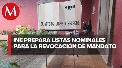 INE actualizará Lista Nominal para fijar mínimo de participación en revocación