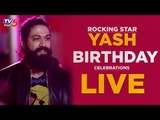 Rocking Star Yash Birthday Cake of 5000 Kg and Cutout Celebration's | TV5 Kannada
