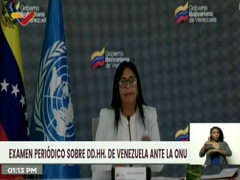 Venezuela agradeció la amplia mayoría de países que reconocen los avances en materia de DD.HH.