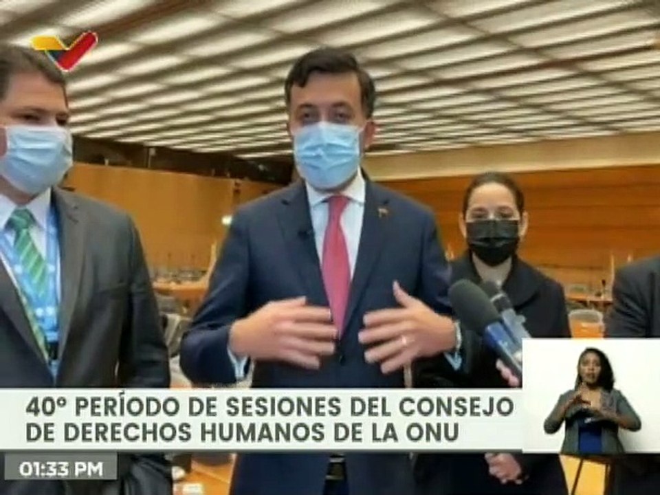Embajadores del ALBA reconocen el balance positivo de Venezuela en materia de DD.HH. ante la ONU
