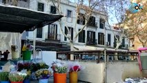 Vendedores ambulantes campan a sus anchas en el barrio de Pere Garau, en Palma