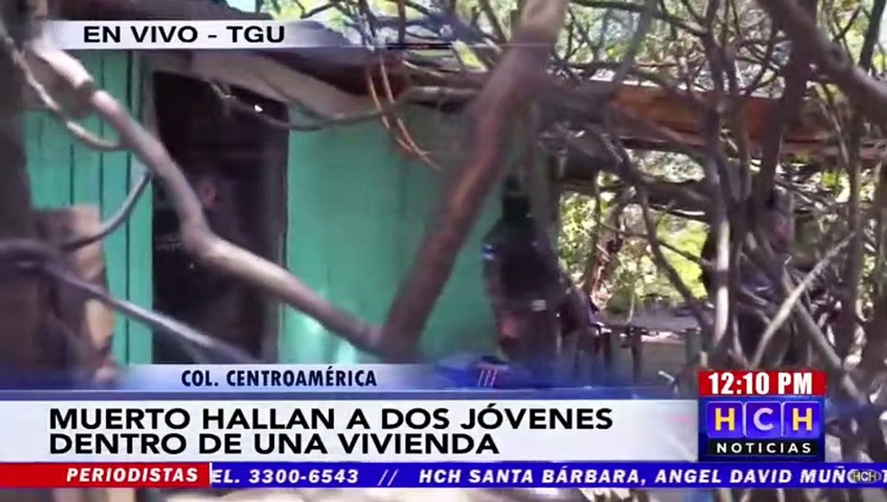 ¡Brutal! Ejecutados a balazos, hallan a dos jóvenes en vivienda de res. Centroamérica